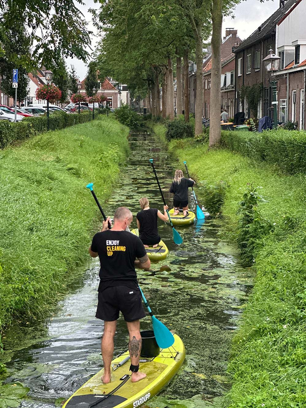 Internationale opruimactie op het water