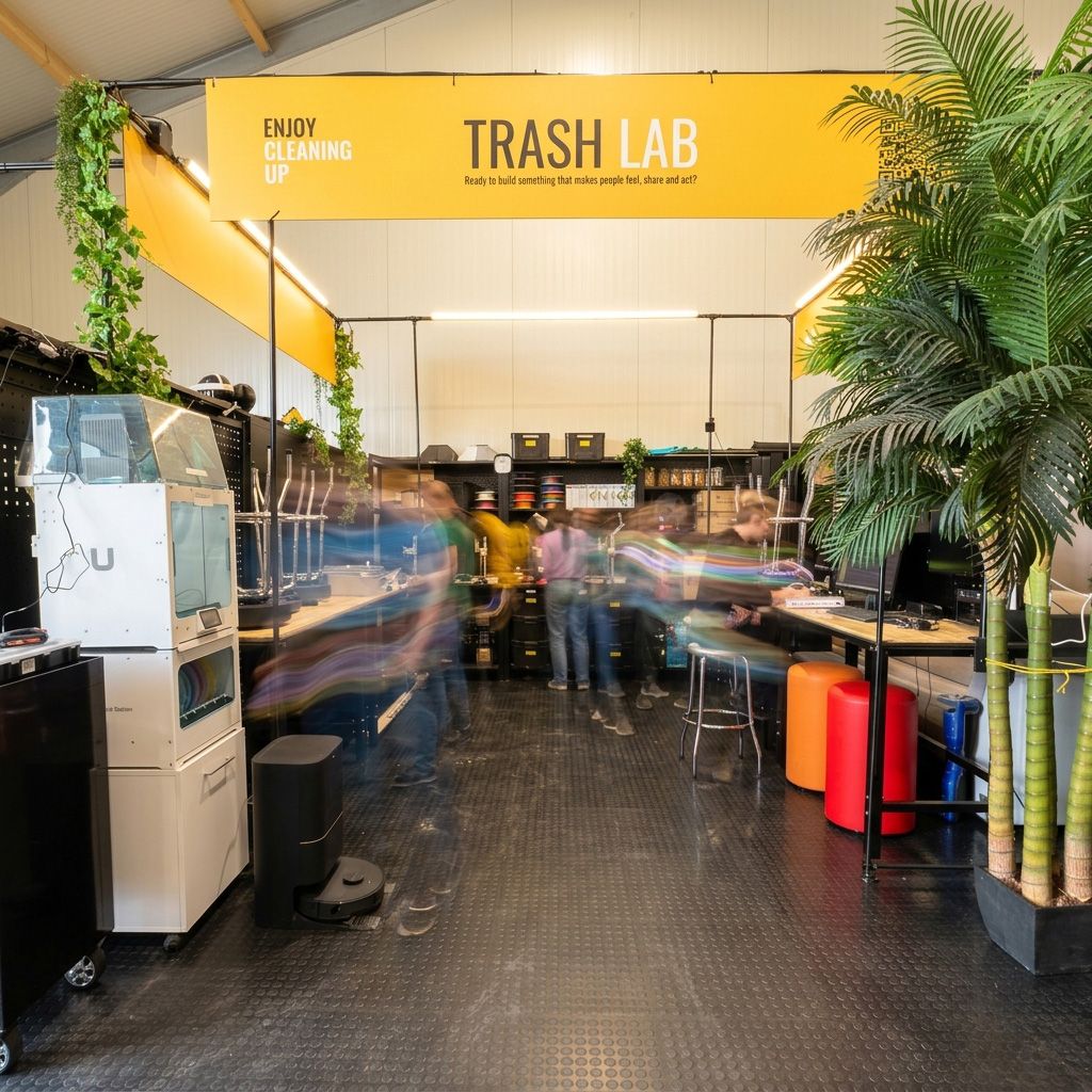 Trash-Lab makerspace Utrecht